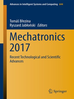 cover image of Mechatronics 2017